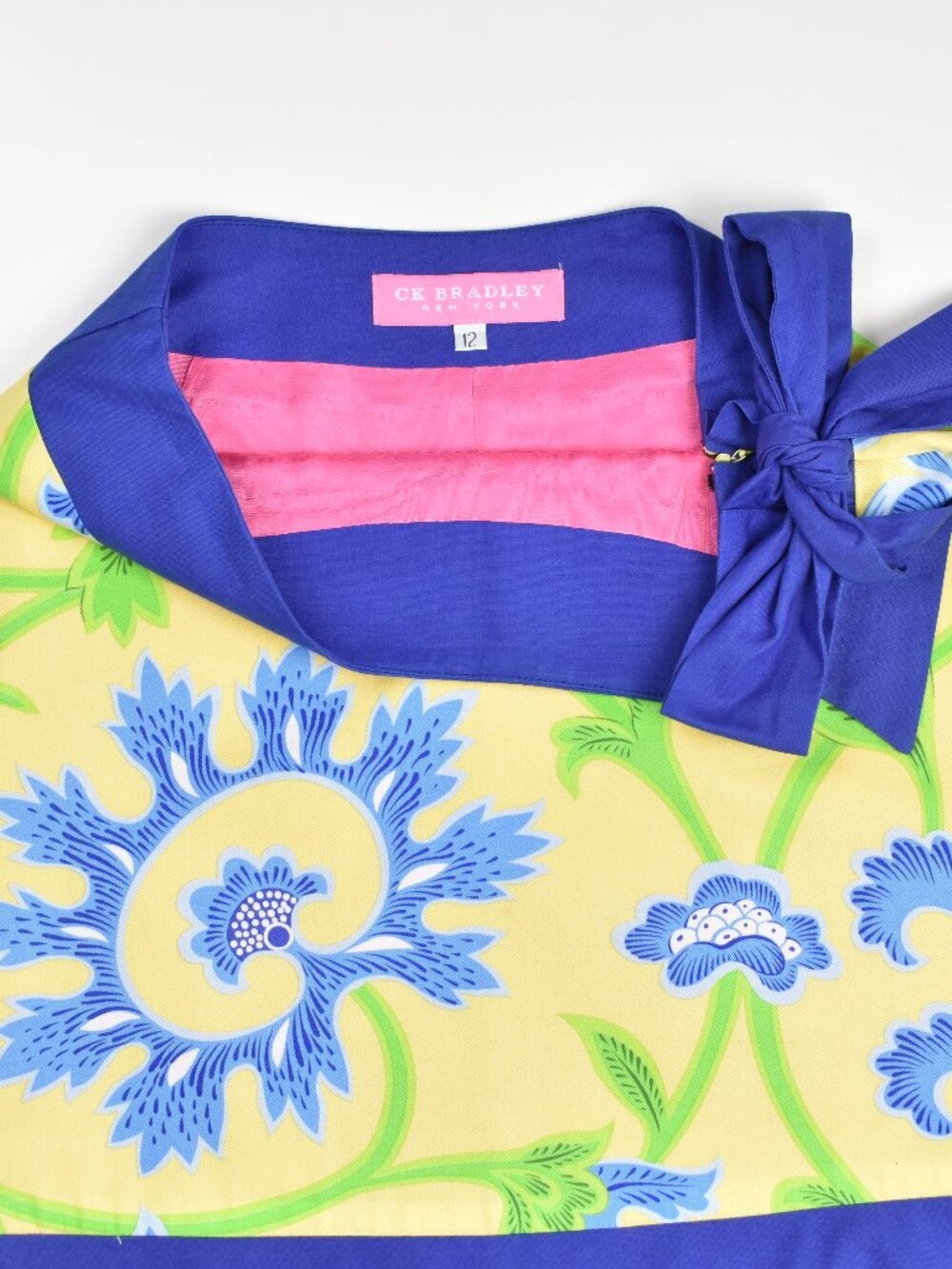 CK Bradley Tie Waist Floral Skirt - 12 - Picture 3 of 6